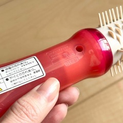 ヘアアイロン　ブラシアイロン　フィンガーアイロン　コードレス　コイズミ　レトロ　28ミリの画像
