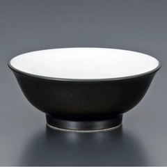 黒海6.8反高台丼　10個ラーメン ボウル 美濃焼 日本製 ラー...