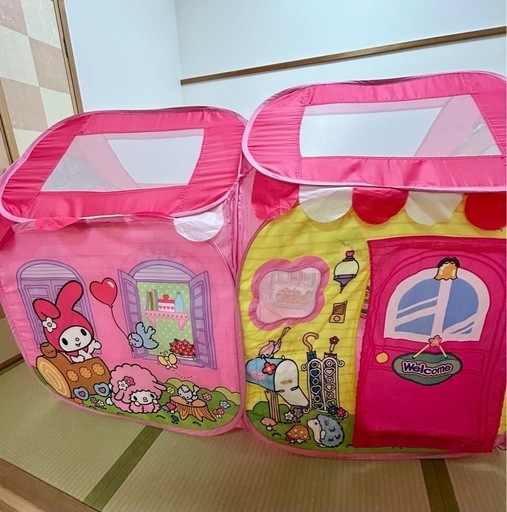 マイメロディ おうち ハウス おままごと 家 女の子  テントハウス