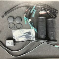 新品　グリップヒーター　ヒートグリップ　５段階調整　バッテリー電...