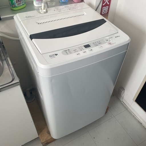 ヤマダ電機　HERB RELAX 6.0kg 6kg YWM-T60A1 洗濯機