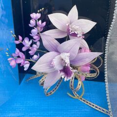 ブーケ③　飾り　ウエディング　お祝い　造花　インテリア　アート　作家物の画像