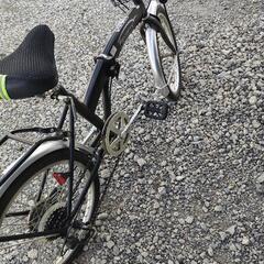 折りたたみ自転車の画像