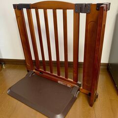 おくだけドアーズ Woody　ベビーゲート　ｘ２の画像