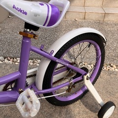 子供用自転車 18インチ 補助輪付き 半年前に購入の画像