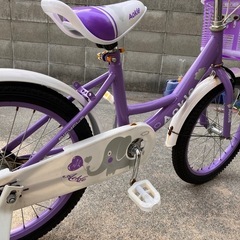子供用自転車 18インチ 補助輪付き 半年前に購入の画像
