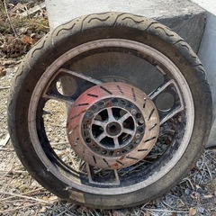 xj400z?rz250r? ホイール 前後セットの画像