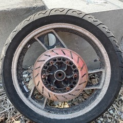 xj400z?rz250r? ホイール 前後セットの画像