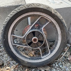 xj400z?rz250r? ホイール 前後セットの画像