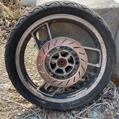 xj400z?rz250r? ホイール 前後セットの画像