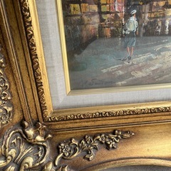 重厚な絵画の画像