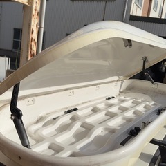 ルーフボックス 外観使用感ありの画像