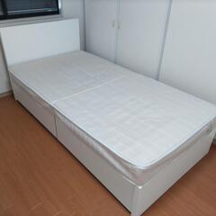 シングルベッドの画像