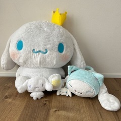 シナモロール 𝐂𝐢𝐧𝐧𝐚𝐦𝐨𝐫𝐨𝐥𝐥 ぬいぐるみセット