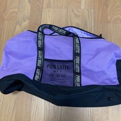 ピンクラテ　ボストンバッグ　新品に近い