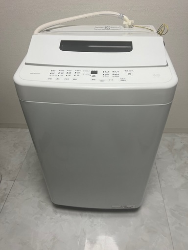 【美品◎】縦型洗濯機/2022年式/動作確認◎/アイリスオーヤマ