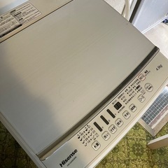 Hisense洗濯機（脱水NG）の画像