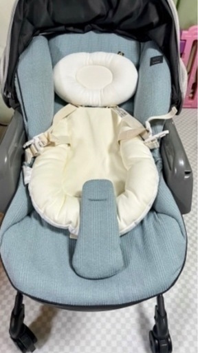 【引取希望】☆美品☆ コンビ 電動ハイローチェア ホワイトレーベル ネムリラ AUTO SWING BEDi Long シェル EG おやすみドーム