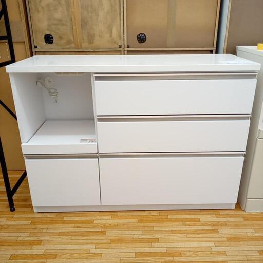 ★ジモティ割あり★ キッチンカウンター　ホワイト　クリーニング済　YJ4909