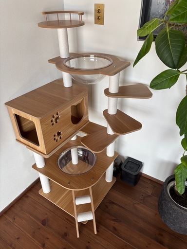 【美品】キャットタワー