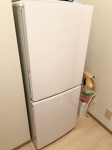 Haier 冷凍冷蔵庫 JR-NF148CK ホワイト 右開き 148L