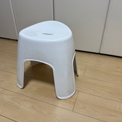 風呂椅子 抗菌 リコット 高さ35cm ホワイト