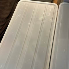ニトリ　押入れ収納ケース　6個Lサイズ　奥行き74センチ✖️幅39センチ✖️高さ30センチの画像