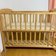 大和屋　ベビーベッド　ハイタイプ　
フロール