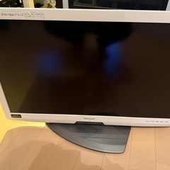 シャープBlu-ray付きテレビ32vジャンク