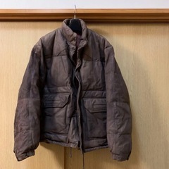 MR JUNKO JEANS 本革ダウンブルゾン 