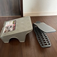 下駄箱の収納量アップ、シューズラック　2個セット　値下げしました