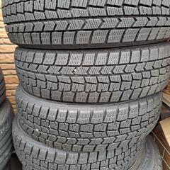155/65R14 スタッドレスタイヤ中古　21年　ダンロップ