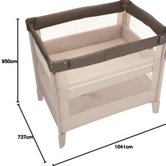 ベビーベッド  アップリカ  ココネルエアーの画像