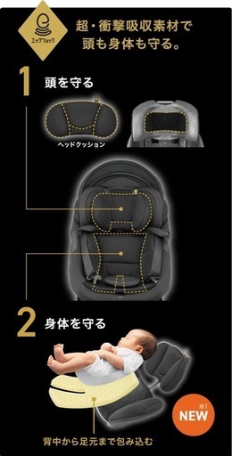 コンビ　チャイルドシート　THE S  ２台（双子優先 ）