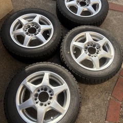 軽自動車　アルミホイール　スタッドレス　セット