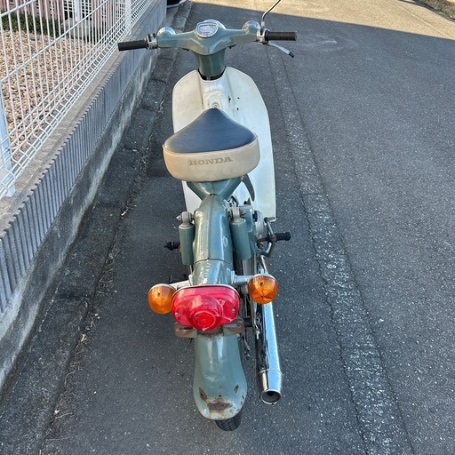 ホンダスーパーカブ　行灯カブ