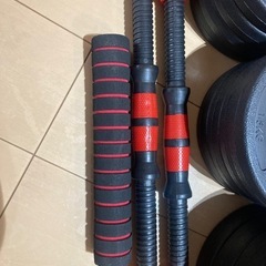 バーベル ダンベル ウェイト調整の画像