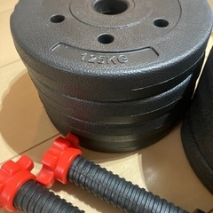 バーベル ダンベル ウェイト調整の画像