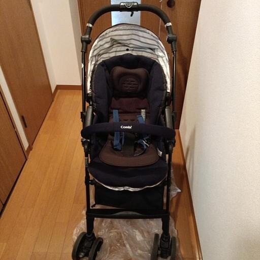 コンビ ホワイトレーベル ベビーカー スゴカル 4キャス compact エッグショック HH シリウスネイビー\n\n