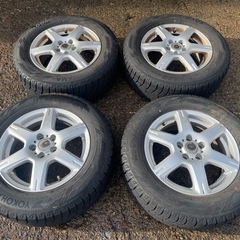 195/65R15　アルミホイール付スタッドレスタイヤ4本…