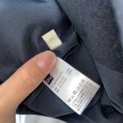 guショートコートネイビーの画像