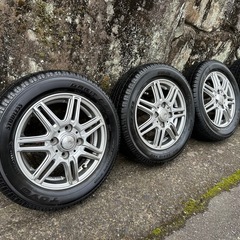 スタッドレス13インチ(155/65R13)2017年製ホイール...