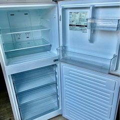 ツインバード　2ドア冷凍冷蔵庫　2018年製の画像