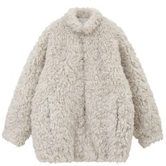 CLANE×田中みな実　CURL FUR SHORT COAT ピンク　0サイズ CLANE×田中みな実】「CLANE × 田中みな実」コラボレーション