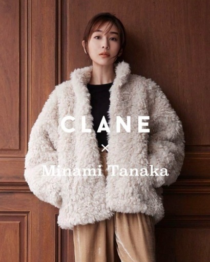 CLANE 田中みな実 CURL FUR SHORT COAT