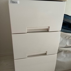 フィッツプラス F3503 3段 メープル　衣装ケース　収納ケー...