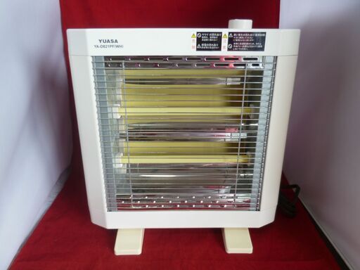 ユアサ/電気ストーブ・YA-D821PF/2013年式・中古品・本体のみ/通電確認済み