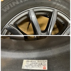 スタッドレス 2022年製 ダンロップ 205/55R16 4本セットの画像