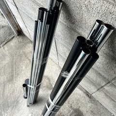 メタルパイプ　複数の画像