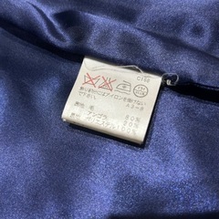 DAKS Little ネイビー フード付きダッフルコート 100の画像